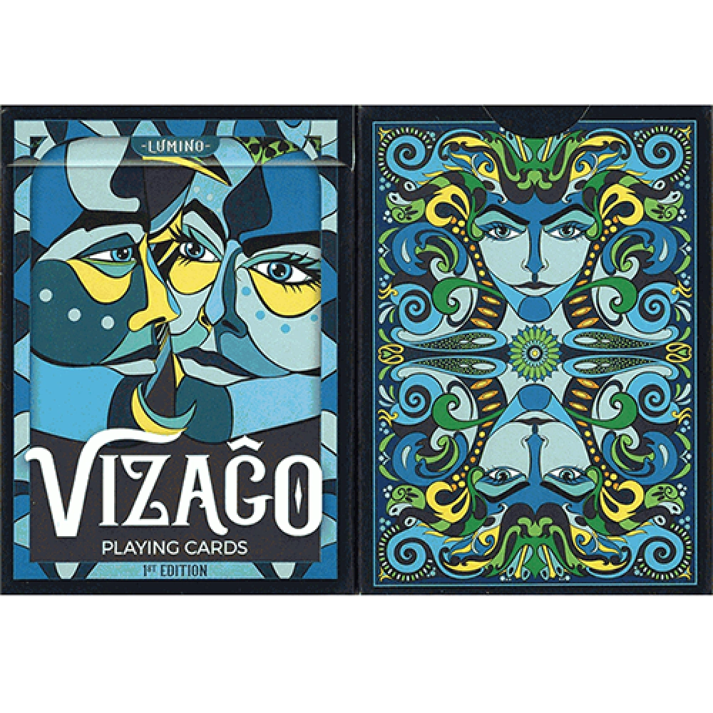 Spielkarten VIZAGO Lumino (Blue) Playing Cards