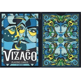 Spielkarten VIZAGO Lumino (Blue) Playing Cards