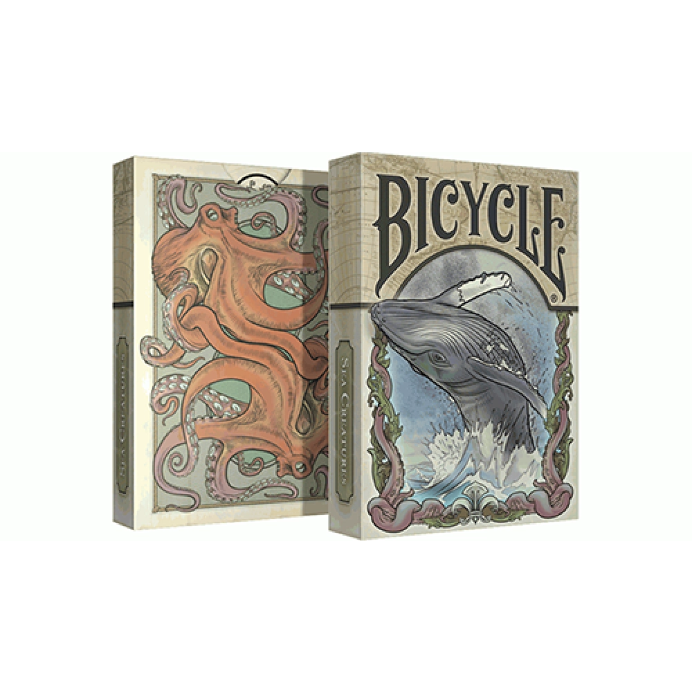 Spielkarten Sea Creatures Deck (Bicycle Colorized) Playing Cards
