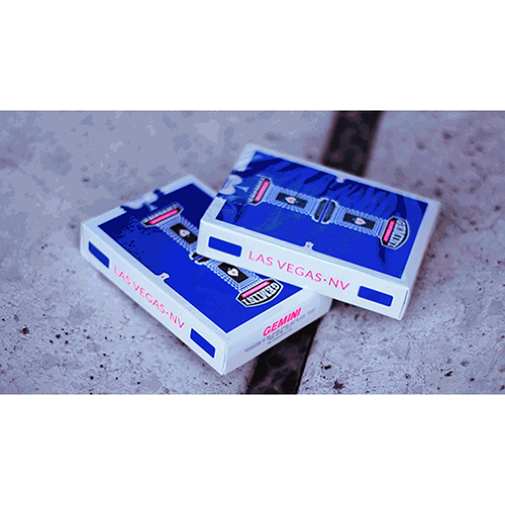 Spielkarten Royal Blue Gemini Casino Playing Cards by Toomas Pintson