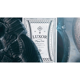 Spielkarten Limited Edition White Luxor Playing Cards by Toomas Pintson