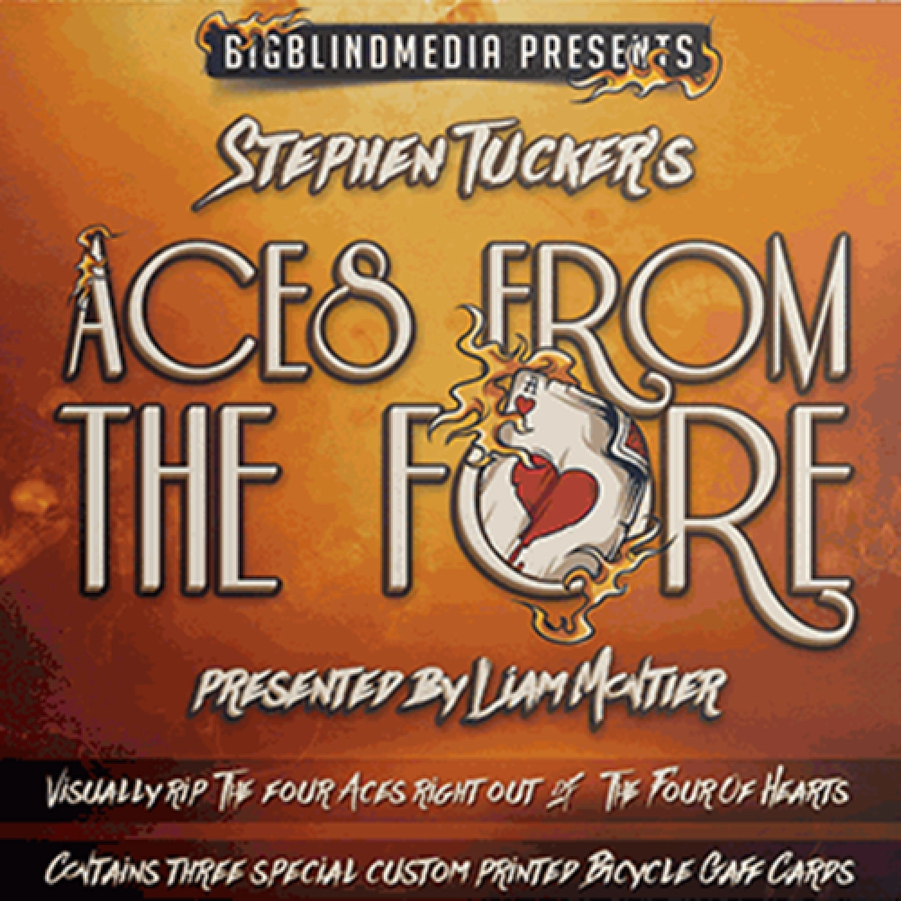 Stephen Tucker's Aces From The Fore (Gimmicks and DVD) - DVD