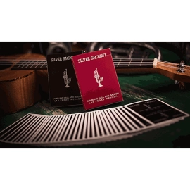 Spielkarten Silver Sackbut (Red) Playing Cards by Magic Square