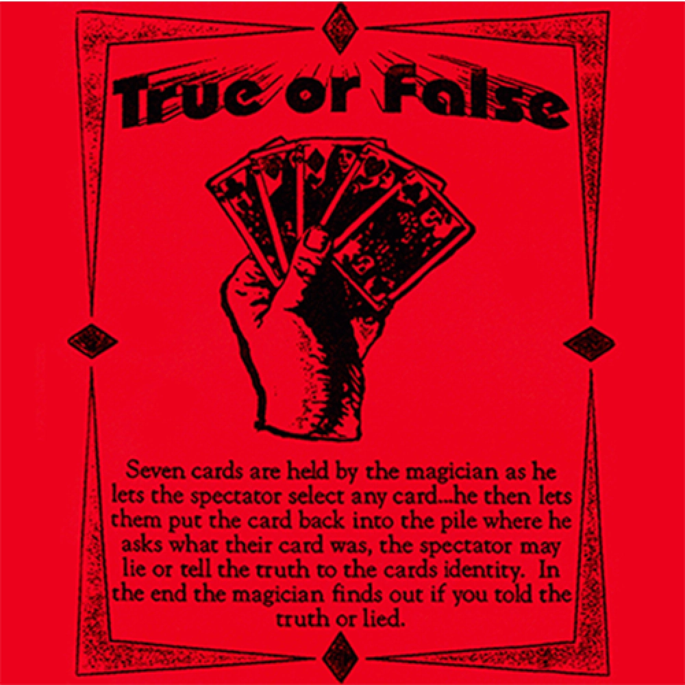 True or False by Ickle Pickles