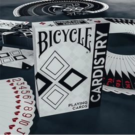 Spielkarten Bicycle Cardistry Black and White Playing Cards by De'vo vom Schattenreich and Handlordz