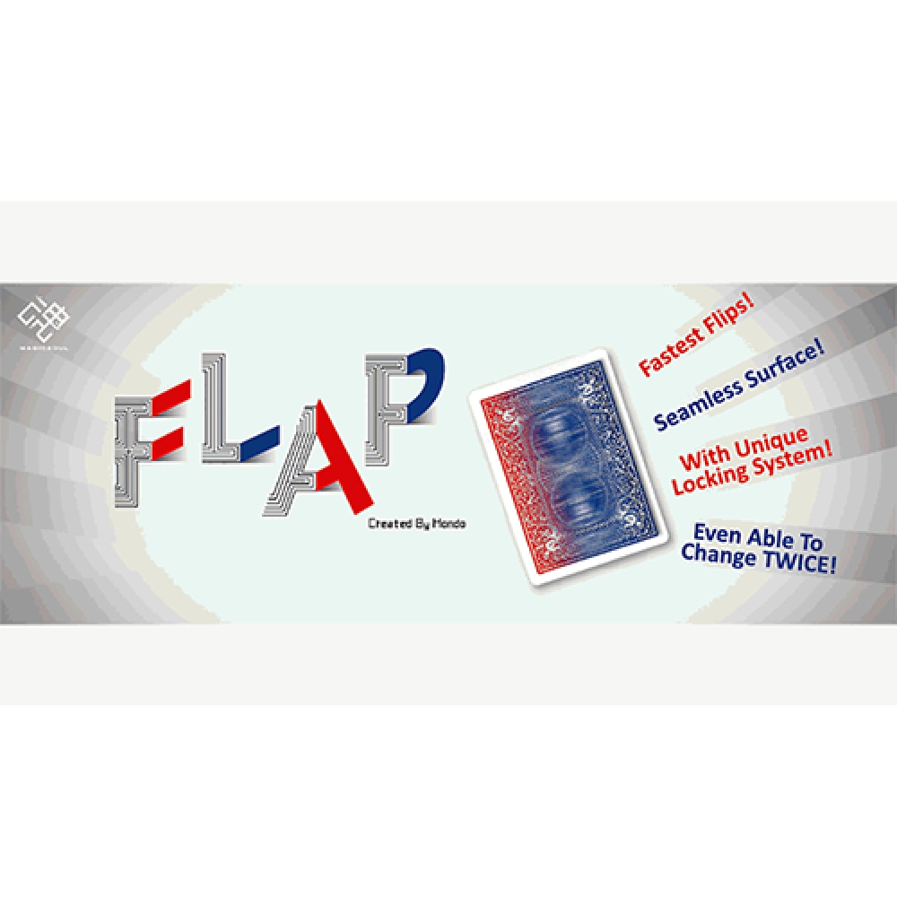 Modern Flap Card (Blank to Blank) by Hondo