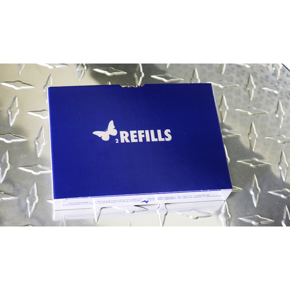 Refill Butterfly Cards Blue (2 pack) by Ondrej Psenicka