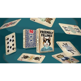 Spielkarten Friendly Feline Playing Cards
