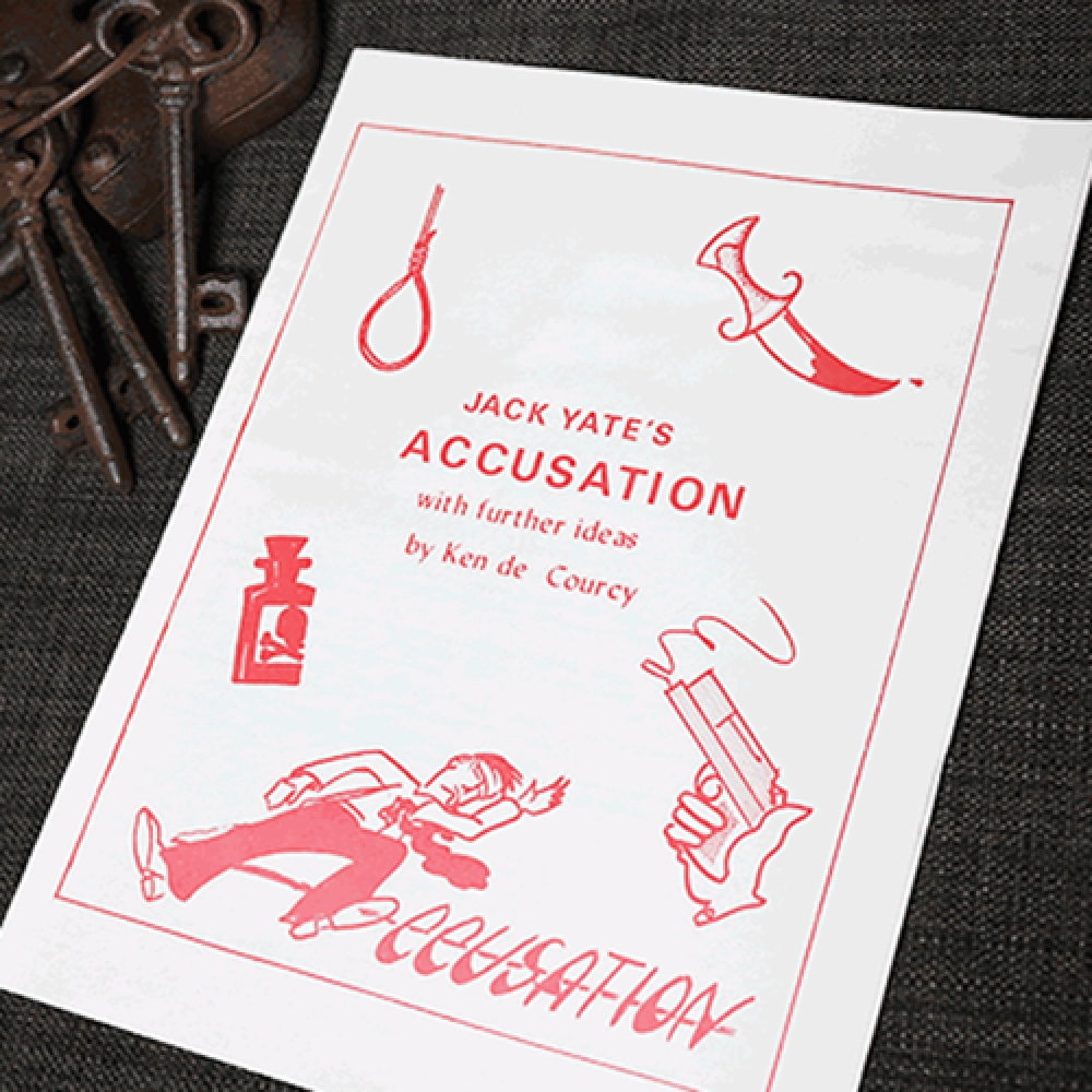 Jack Yate's Accusation by Ken de Courcy - Book