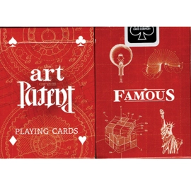 Spielkarten Limited Edition Art of the Patent (Famous) Playing Cards