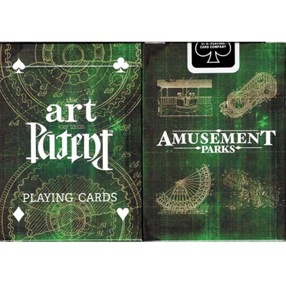Spielkarten Limited Edition Art of the Patent (Amusement) Playing Cards