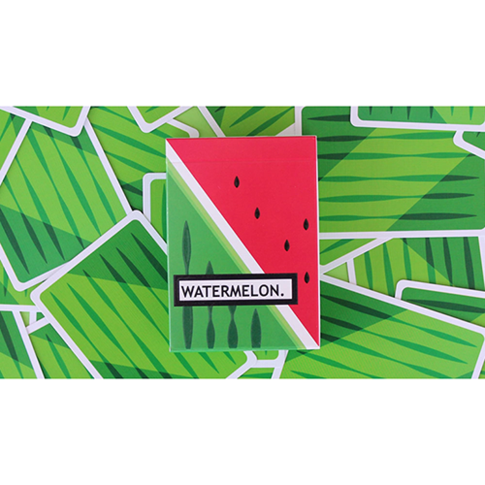Spielkarten Watermelon Playing Cards Created by FLAMINKO Playing Cards