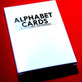 Spielkarten Alphabet Playing Cards Bicycle No Index by PrintByMagic
