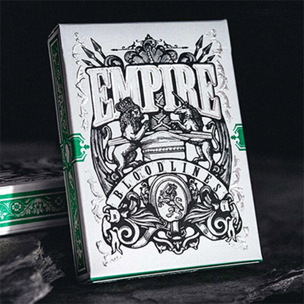 Spielkarten Empire Bloodlines (Emerald Green) Playing Cards