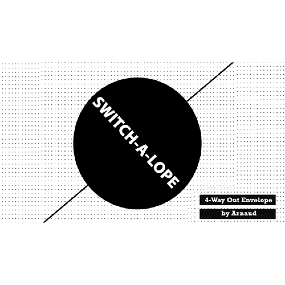 SWITCH-A-LOPE (Gimmick and Online Instructions) by Arnaud Van Rietschoten