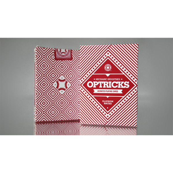 Mechanic Optricks (Red) Deck by Mechanic Industries
