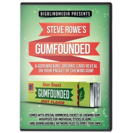 GUMFOUNDED (DVD and Gimmick) by Steve Rowe - DVD
