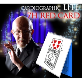 Cardiographic LITE RED CARD by Martin Lewis