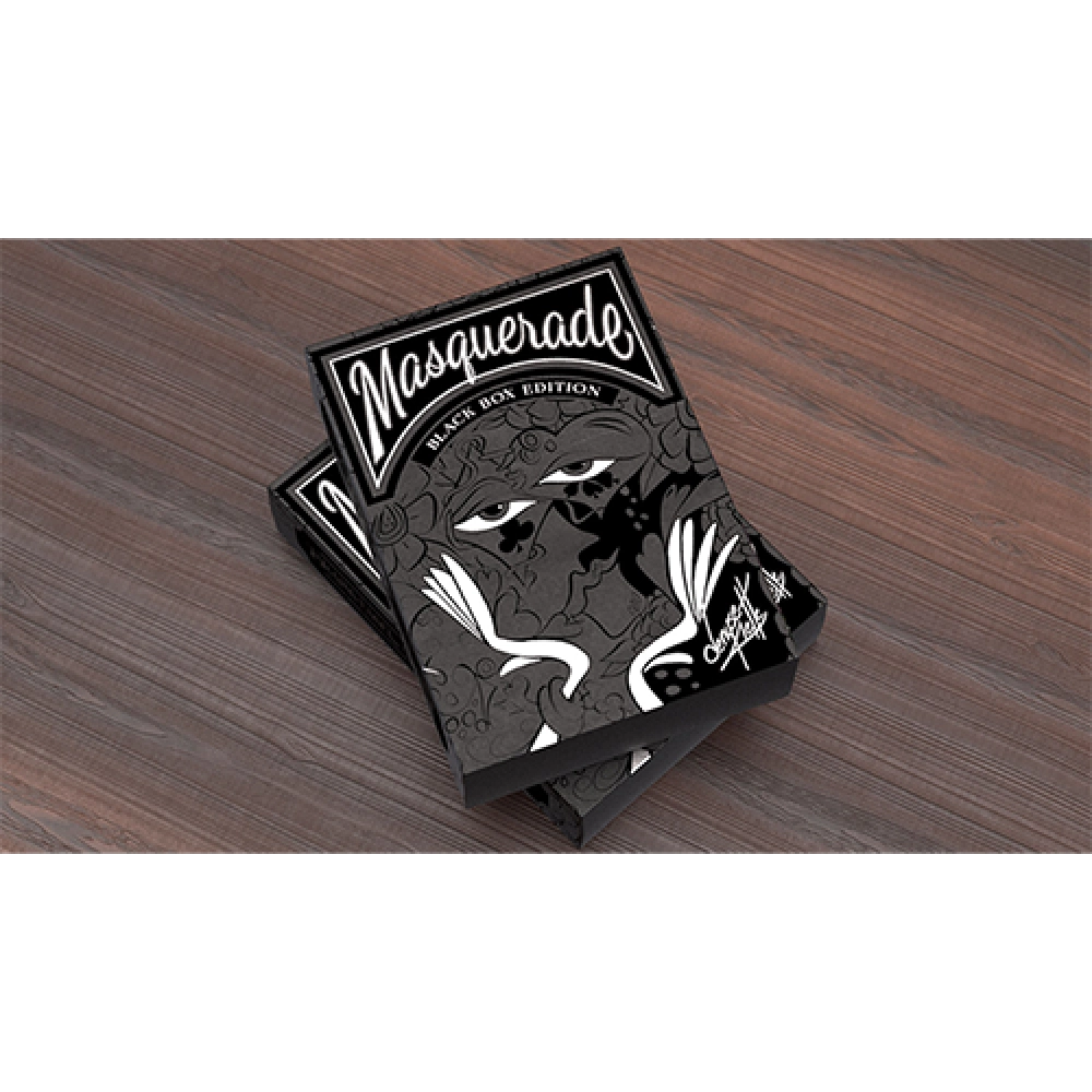 Spielkarten Masquerade: Black Box Edition Playing Cards by Denyse Klette
