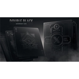 Spielkarten Double Black Waterproof Playing Cards