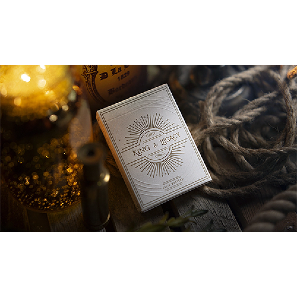 Spielkarten King and Legacy: Gold Edition Marked Playing Cards