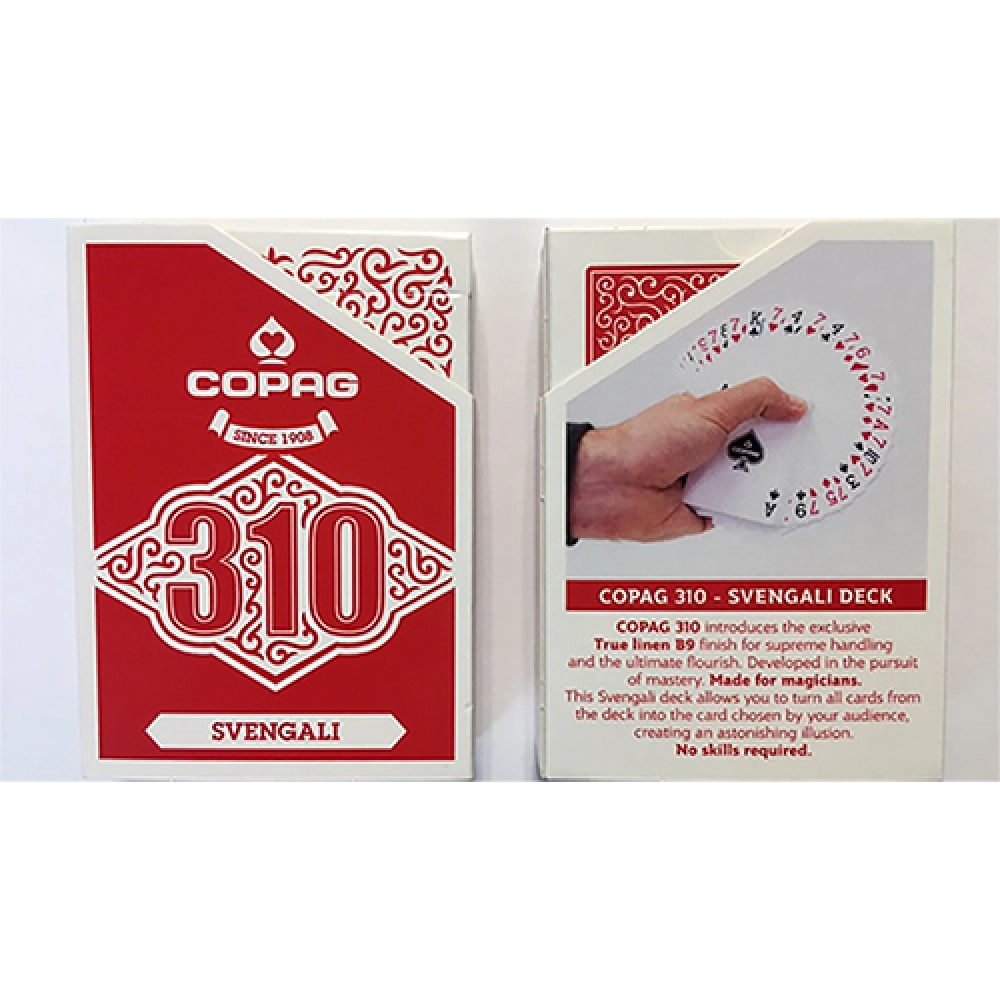 Spielkarten Copag 310 Svengali (Red) Playing Cards