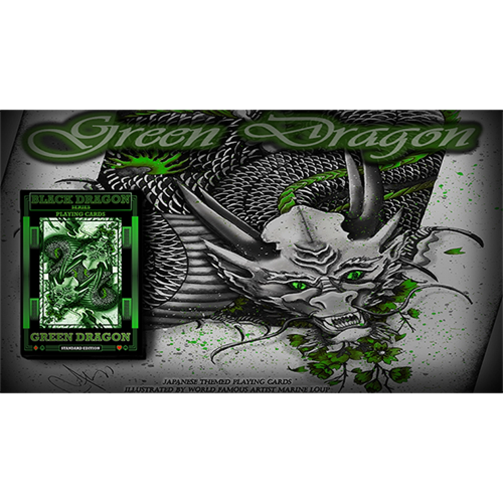 Spielkarten Green Dragon Playing Cards (Standard Edition) by Craig Maidment