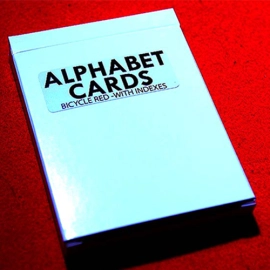 Spielkarten Alphabet Playing Cards Bicycle With Indexes by PrintByMagic