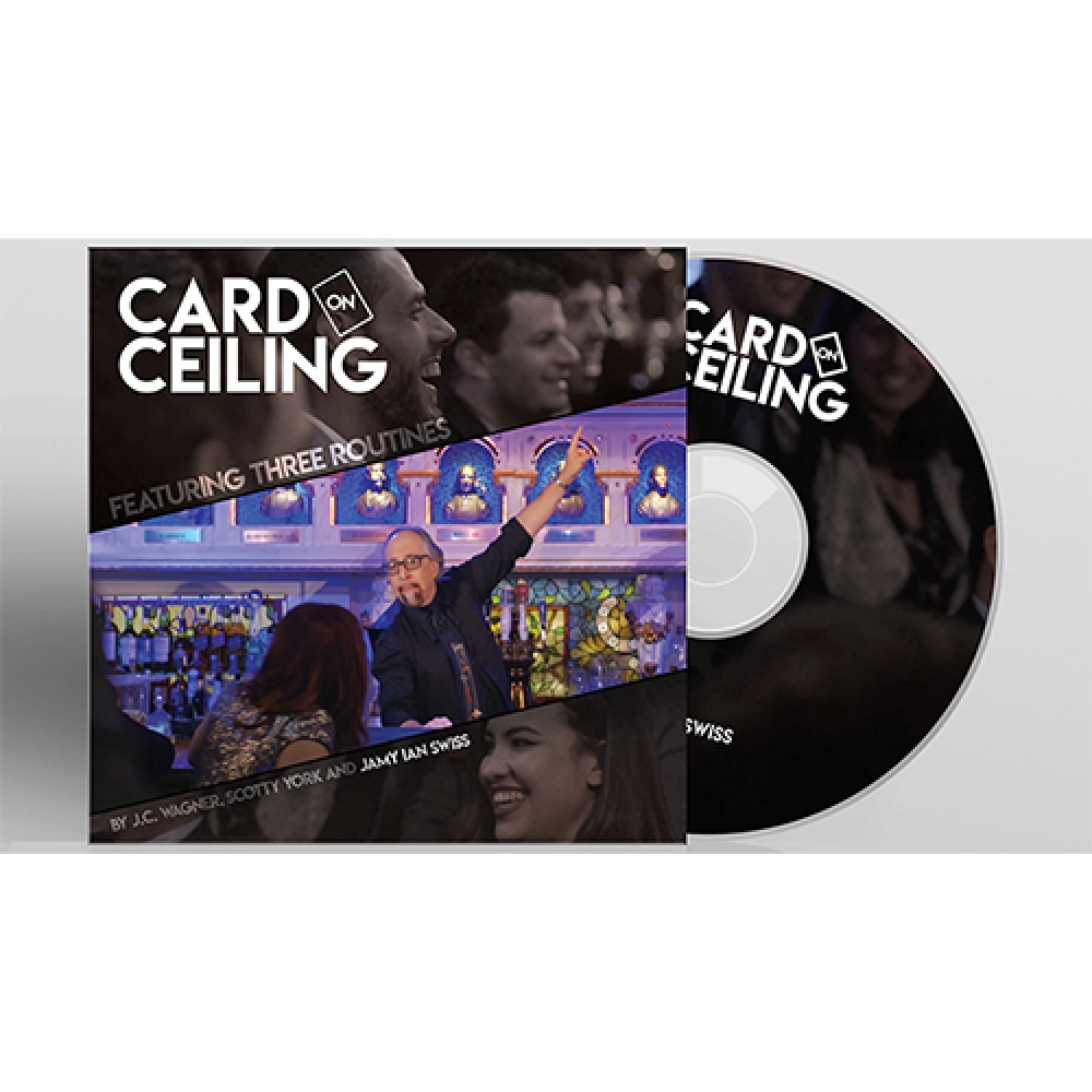 Card on Ceiling by J.C. Wagner, Scotty York and Jamy Ian Swiss - DVD