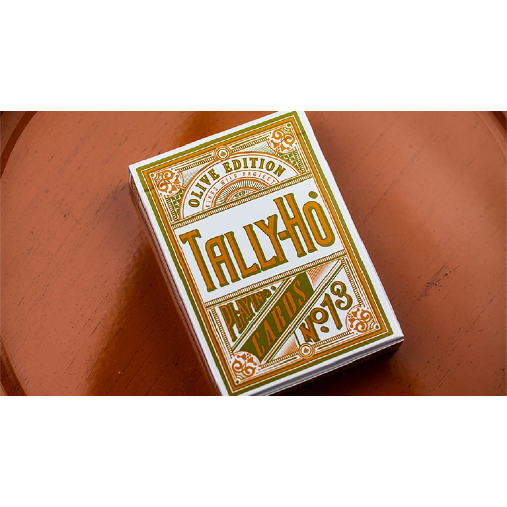 Spielkarten Olive Tally Ho Playing Cards by Jackson Robinson