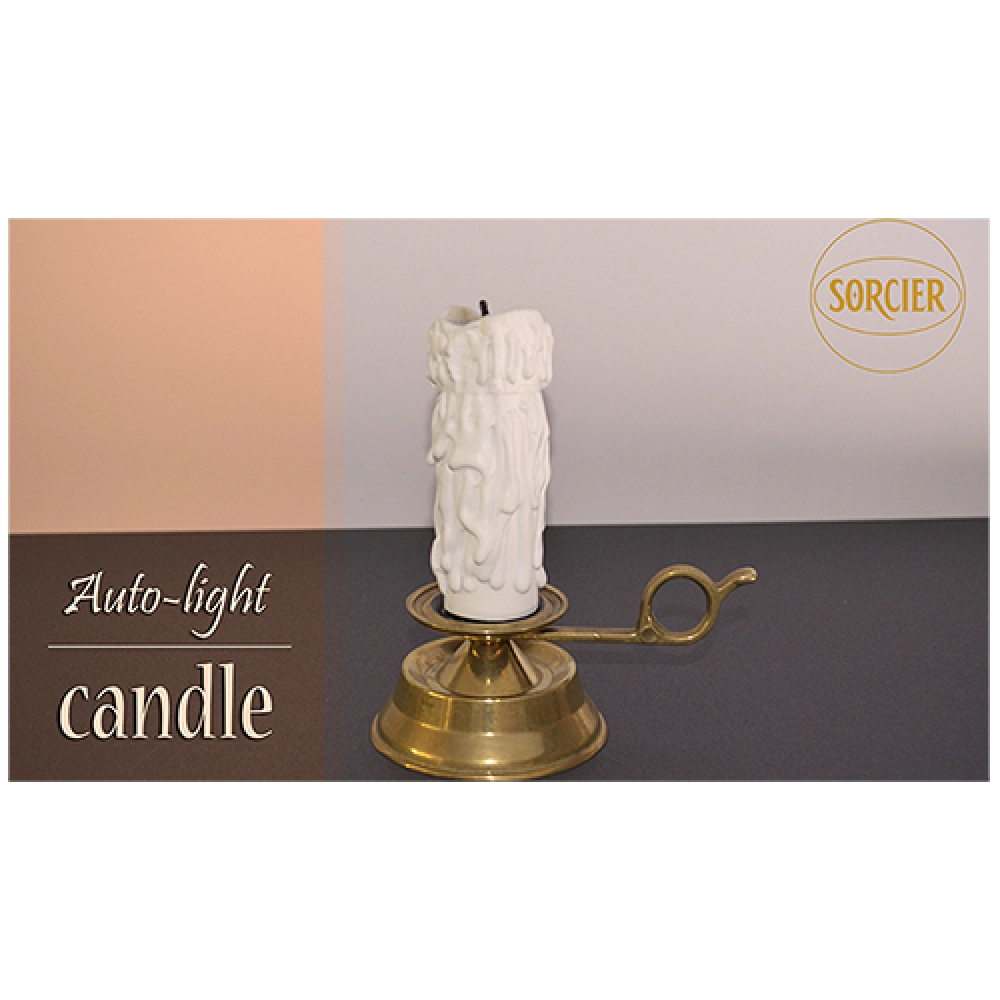 Auto-light Candle with Remote Control by Sorcier Magic