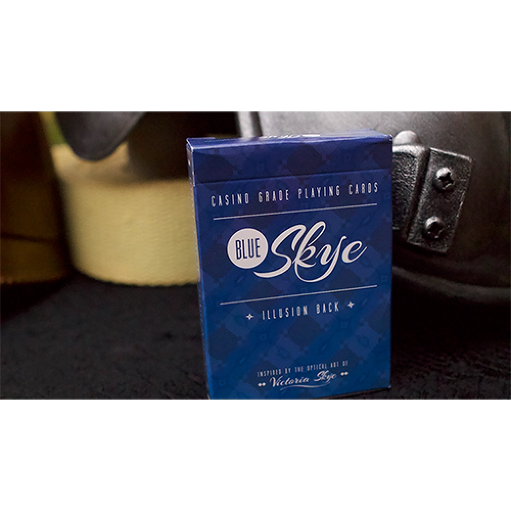 Spielkarten Blue Skye Playing Cards by UK Magic Studios and Victoria Skye