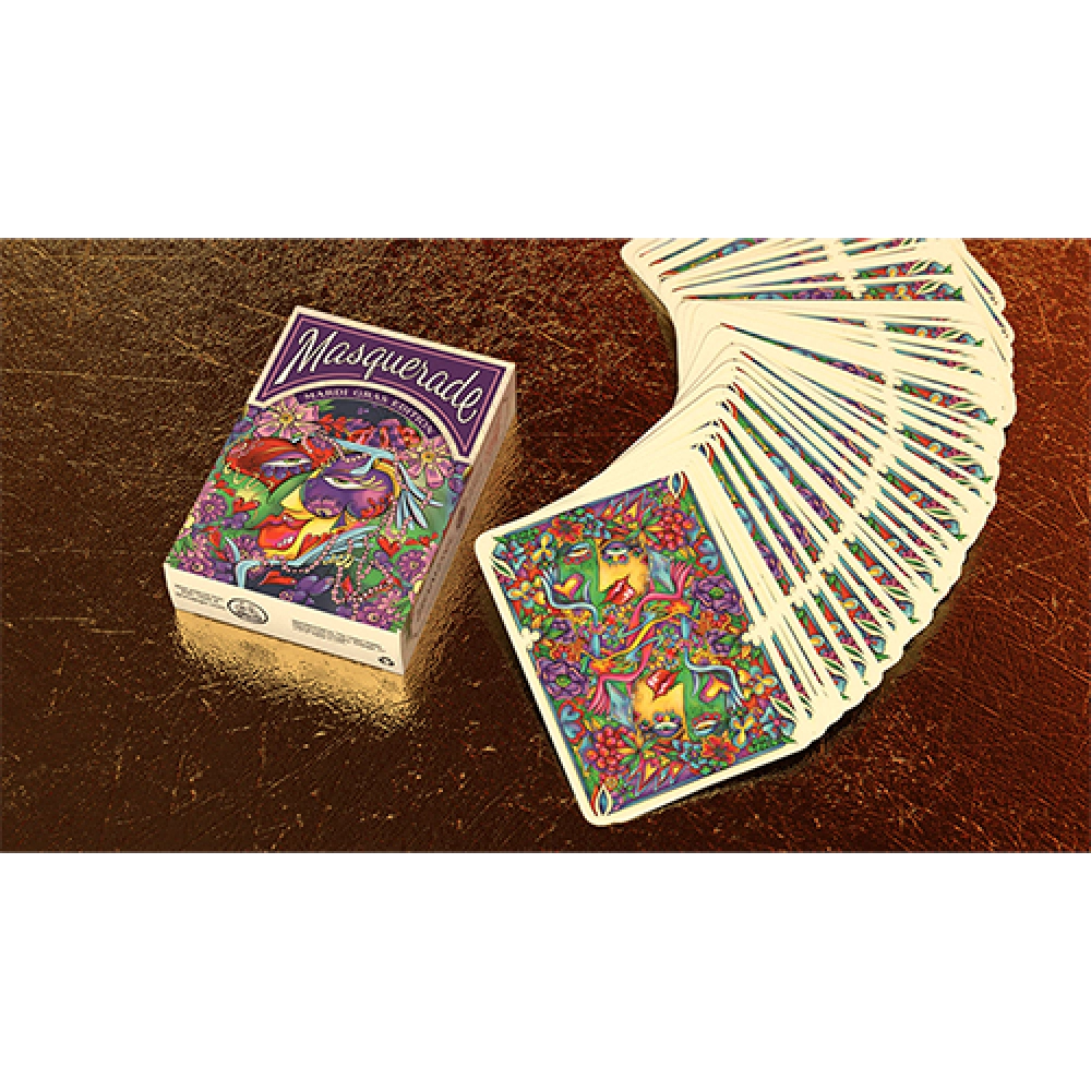 Spielkarten Masquerade: Mardi Gras Edition Playing Cards by Denyse Klette