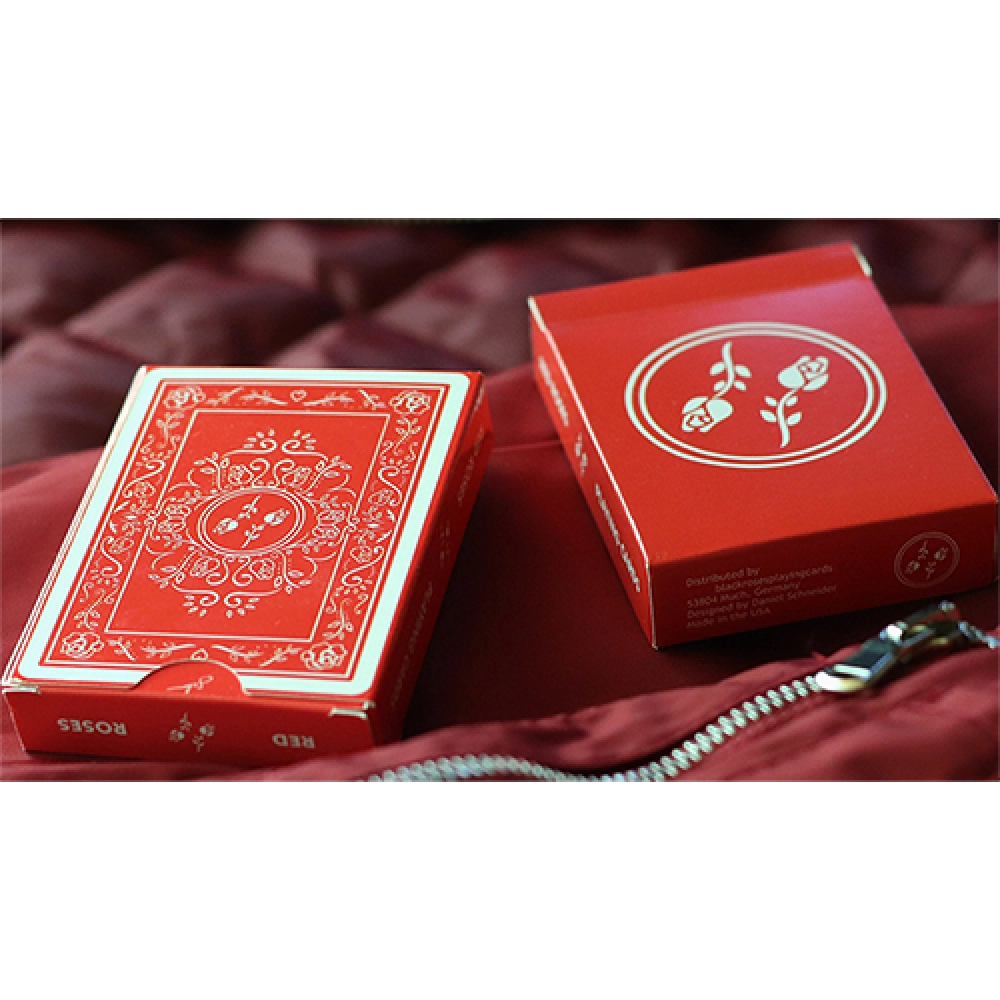 Spielkarten Red Roses Playing Cards by Daniel Schneider