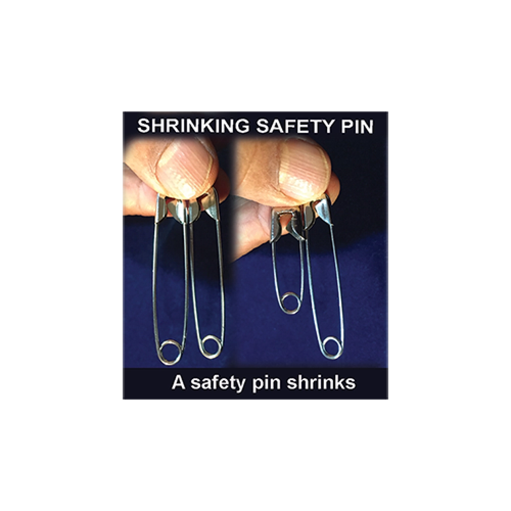 Shrinking Safety Pin