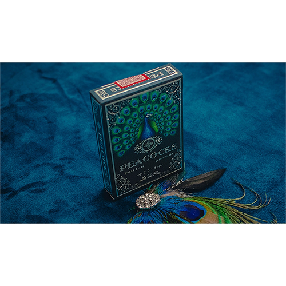Spielkarten Limited Edition Peacocks Playing Cards by Rocsana Thompson
