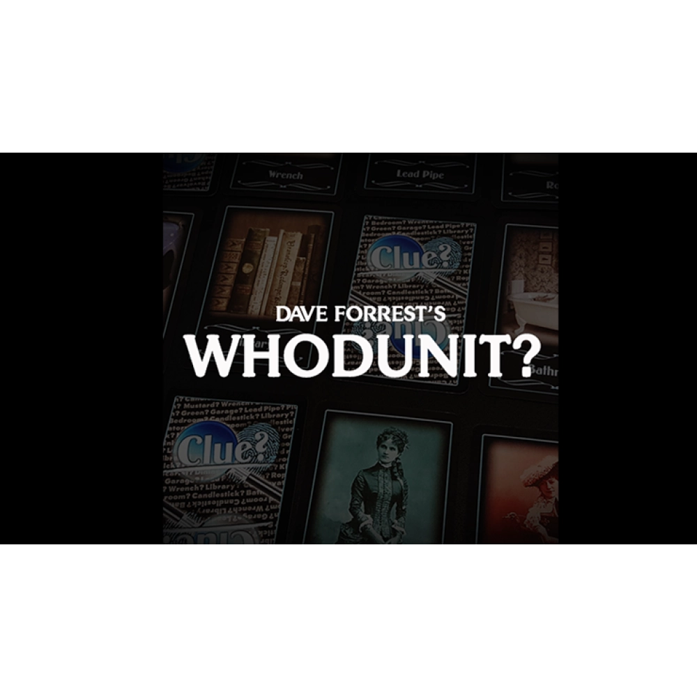 Dave Forrest's WHODUNIT? (Gimmicks and Online Instructions)