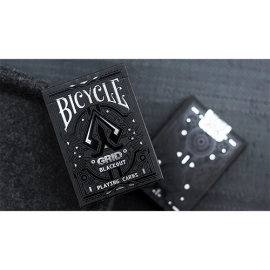 Spielkarten Limited Edition Bicycle Grid Blackout Playing Cards