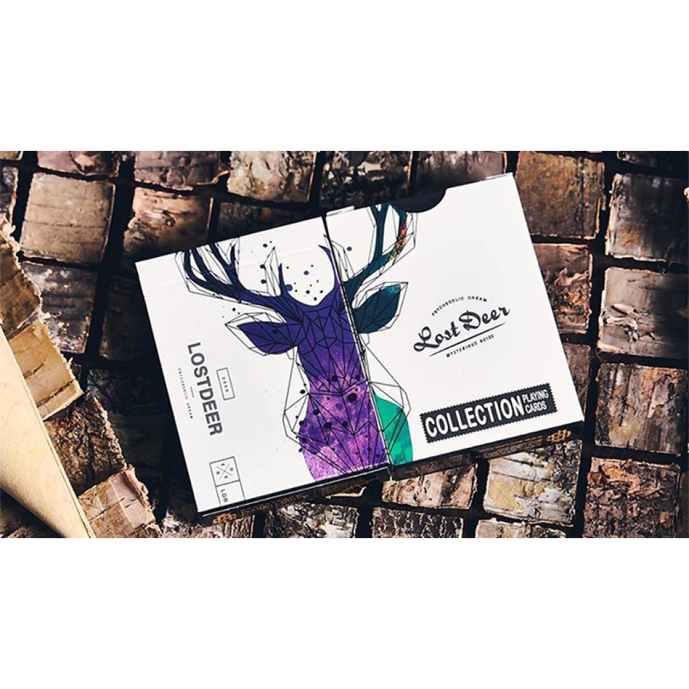 Spielkarten Lost Deer Purple Edition by Eriksson and Bocopo
