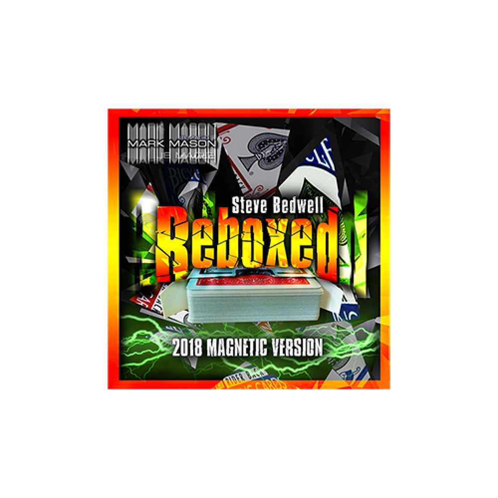 Reboxed 2018 Magnetic Version Blue (Gimmicks and Online Instructions) by Steve Bedwell and Mark Mason