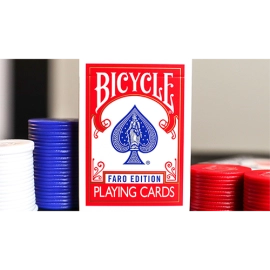 Spielkarten Limited Edition Bicycle Faro (Red) Playing Cards
