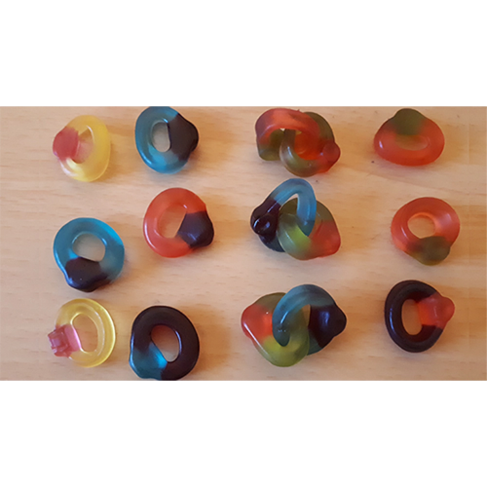 Visible Linking Jelly Sweet Gummy Finger Rings by Jonathan Royle Mixed Media DOWNLOAD