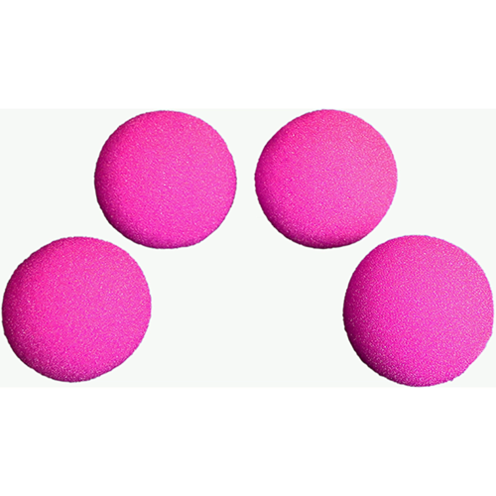 4 cm HD Ultra Soft  Hot Pink Sponge Ball Set from Magic by Gosh