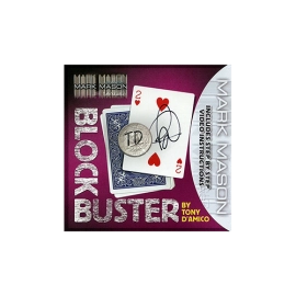 BLOCK BUSTER Red (Gimmick and Online Instructions) by Tony D'Amico and Mark Mason