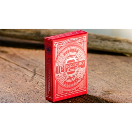 Spielkarten Pinocchio Vermilion Playing Cards (Red) by Elettra Deganello