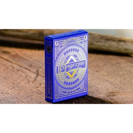 Spielkarten Pinocchio Sapphire Playing Cards (Blue) by Elettra Deganello