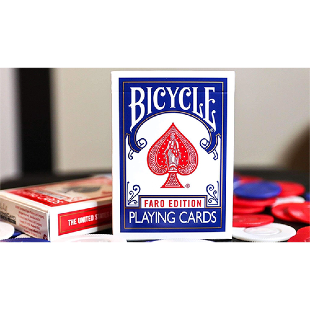 Spielkarten Limited Edition Gilded Bicycle Faro (Blue) Playing Cards