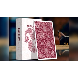 Spielkarten Limited Edition Paisley (Ruby Red) Playing Cards