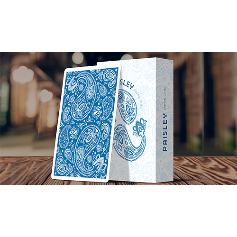 Spielkarten Limited Edition Paisley (French Blue) Playing Cards