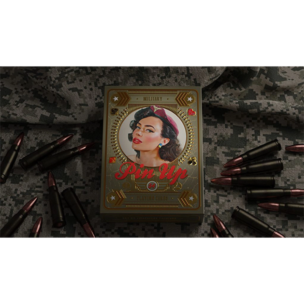 Spielkarten Military Pin Up Playing Cards